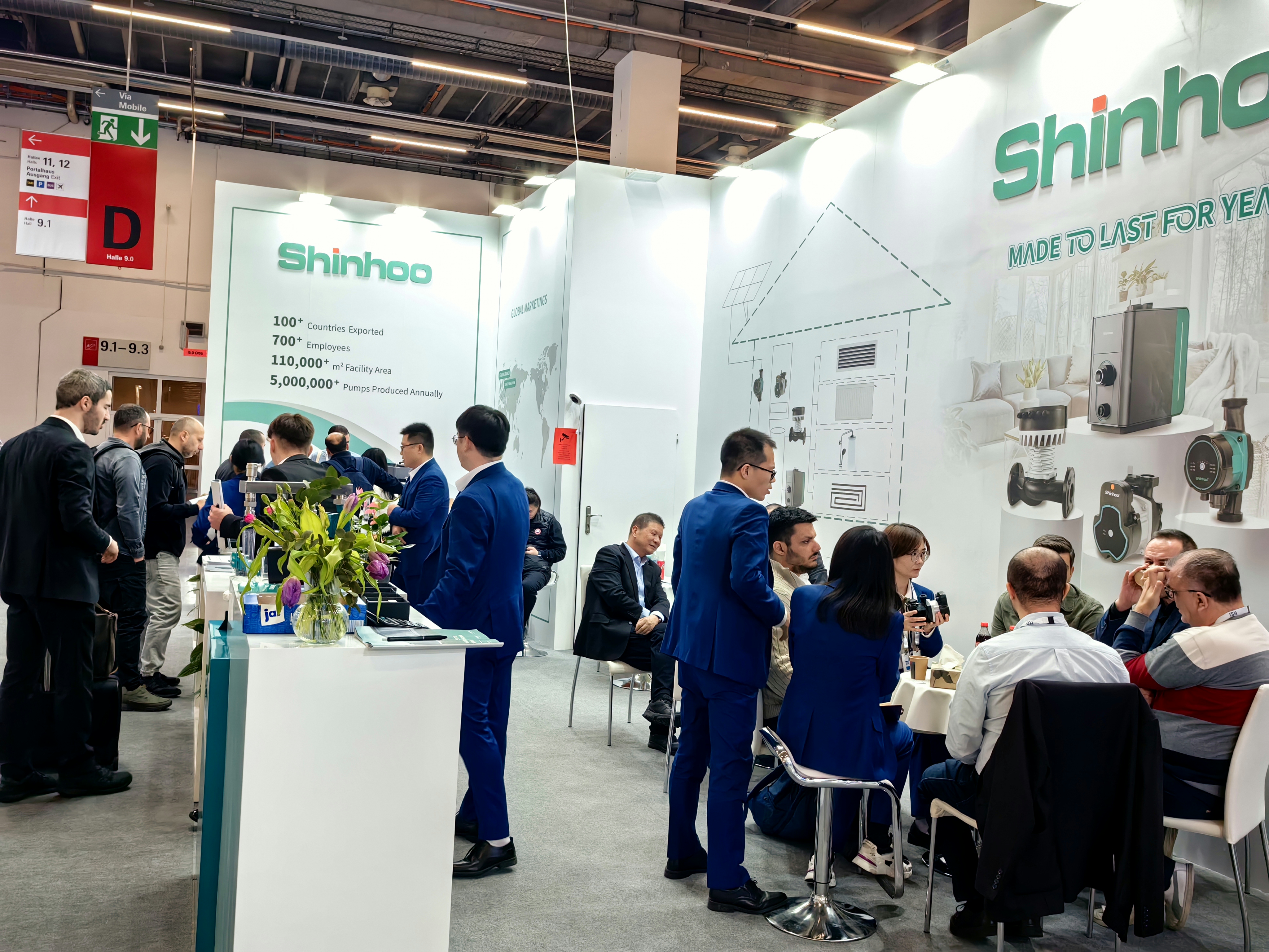 Shinhoo schließt Teilnahme an der ISH 2025 Frankfurt ab