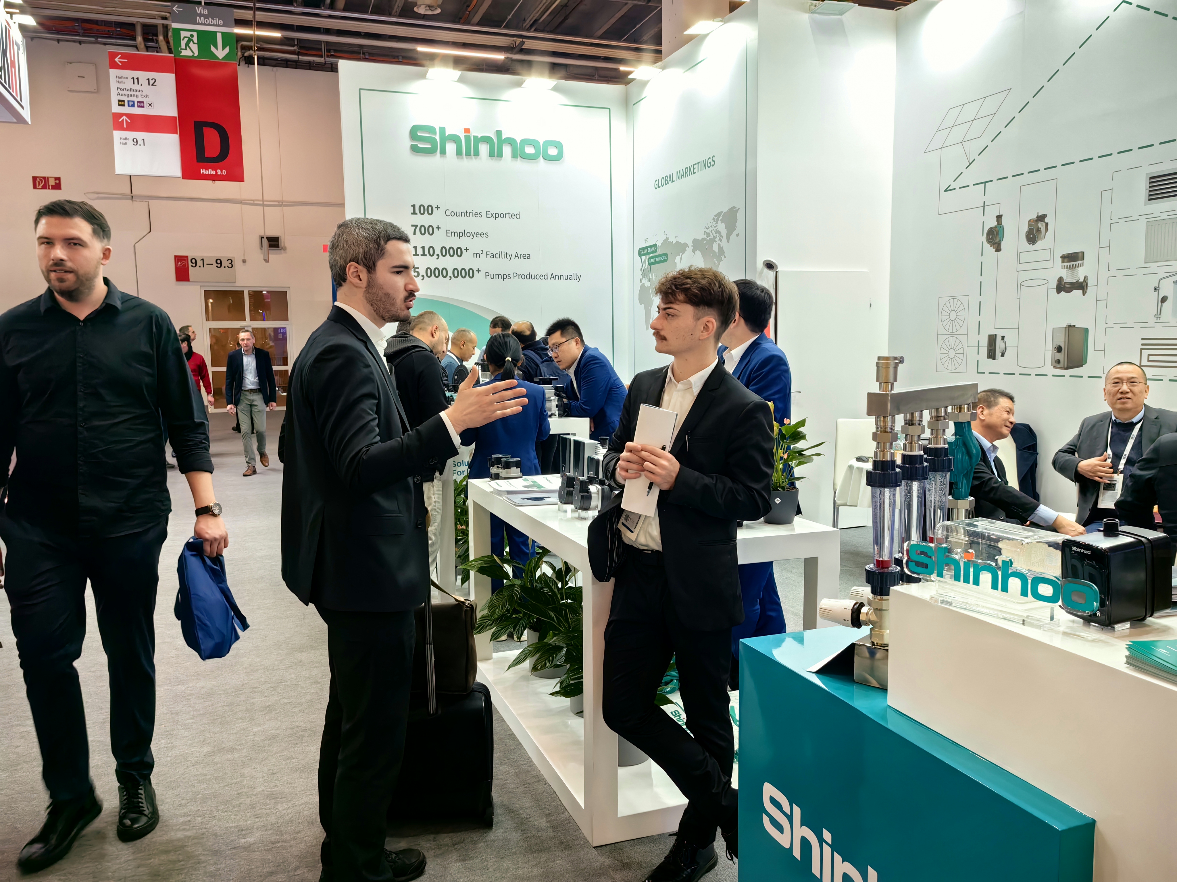 Shinhoo schließt Teilnahme an der ISH 2025 Frankfurt ab