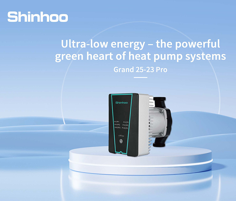 Visokoefikasna pumpa za toplotne pumpe i HVAC sisteme – Shinhoo Grand 25-23 Pro