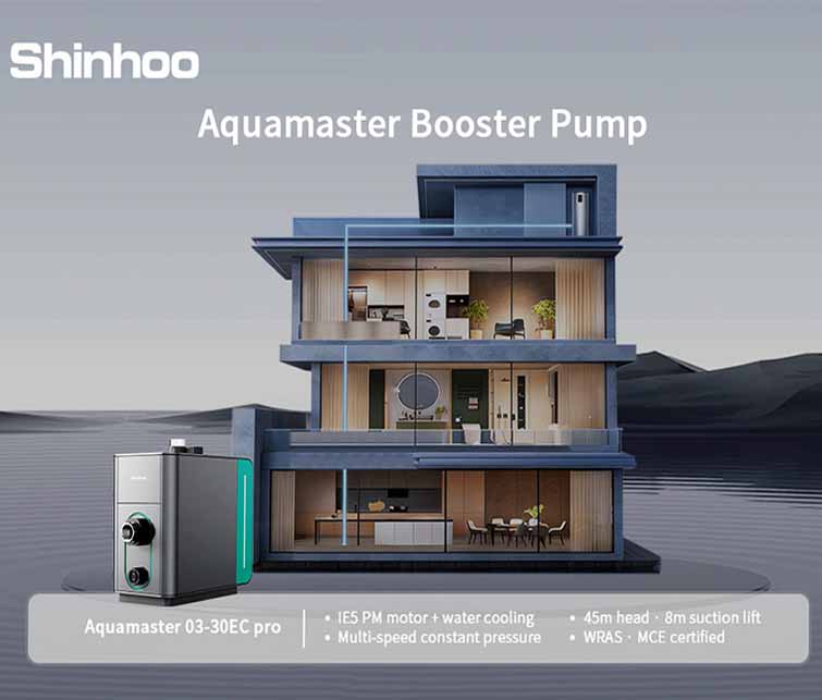 Aquamaster – Ultra-tihi sistem za pojačanje pritiska sa konstantnim pritiskom