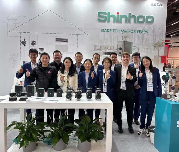 Shinhoo schließt Teilnahme an der ISH 2025 Frankfurt ab und begibt sich auf eine neue Europareise